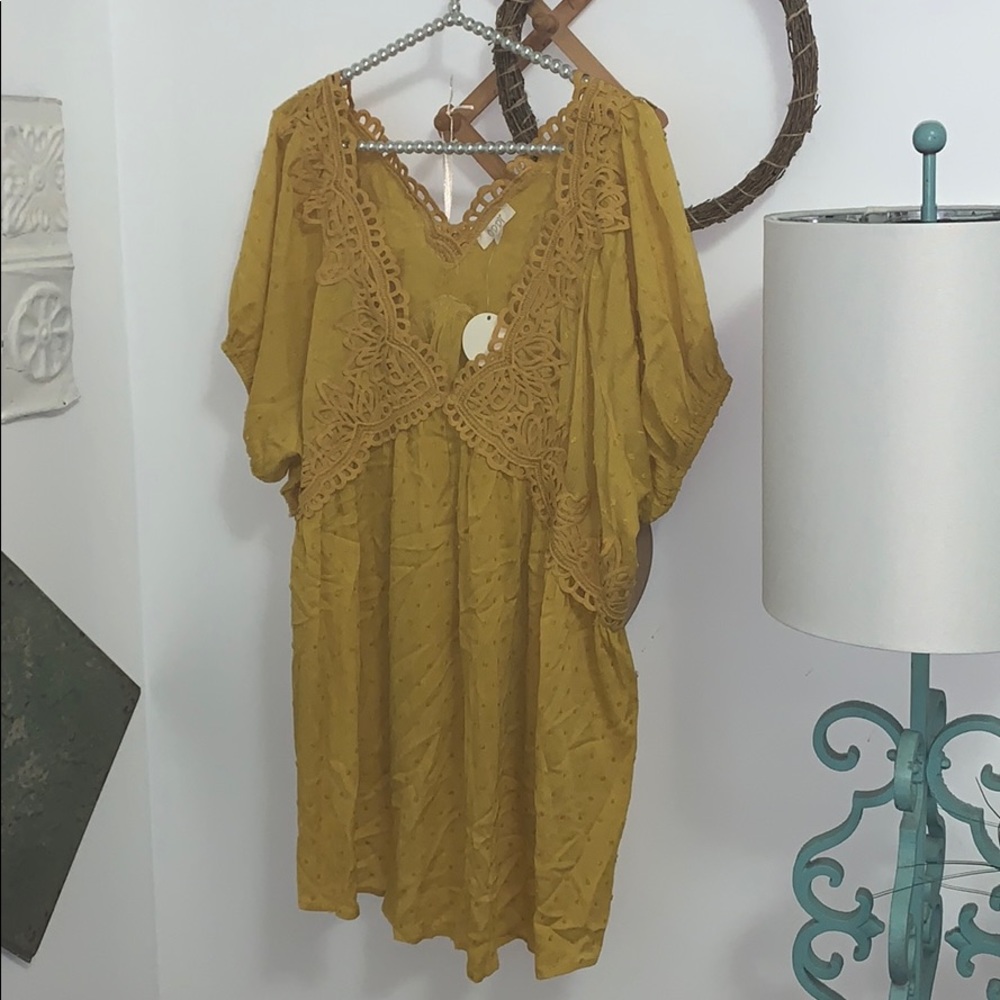 Oddy 3xl NWT yellow top